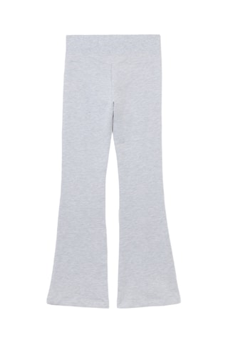 Leggings de cintura subida - Cinzento