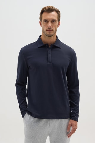 Polo - Azul-escuro