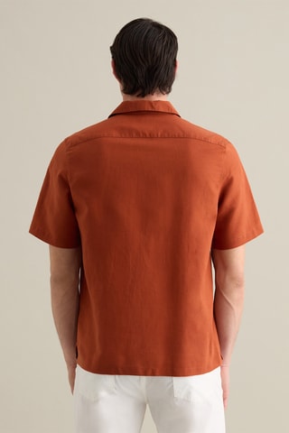 Camisa em linho - Vermelho