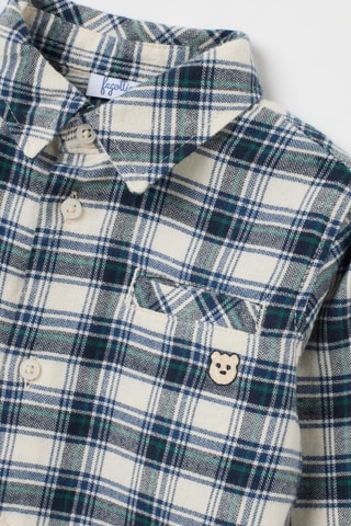 Camisa - Branco e preto