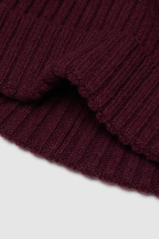 Gorro de lã - Bordô