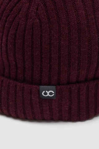 Gorro de lã - Bordô