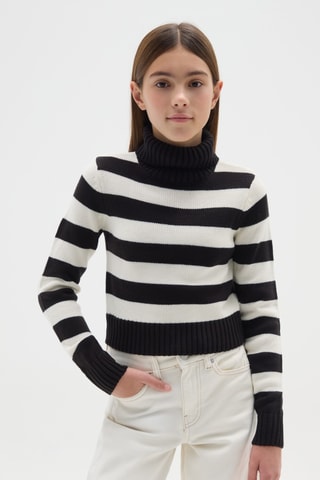 Camisola - Preto e branco