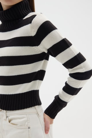 Camisola - Preto e branco