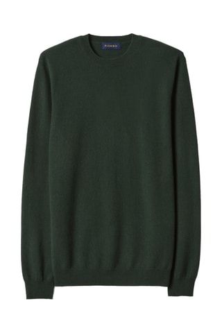 Camisola em caxemira - Verde
