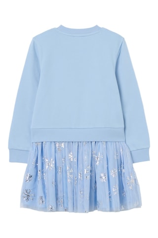 Vestido-sweat - Azul