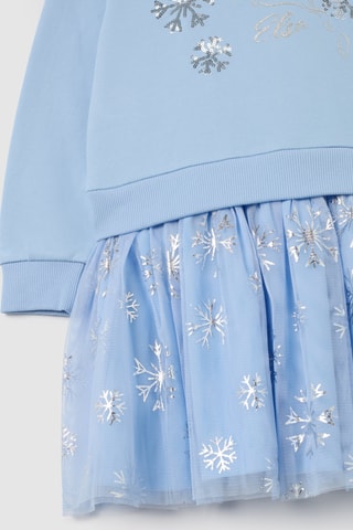 Vestido-sweat - Azul