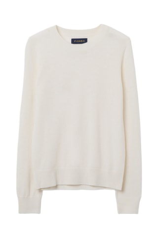 Camisola em lã - Branco