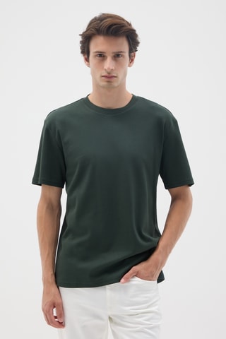 T-shirt - Verde-escuro