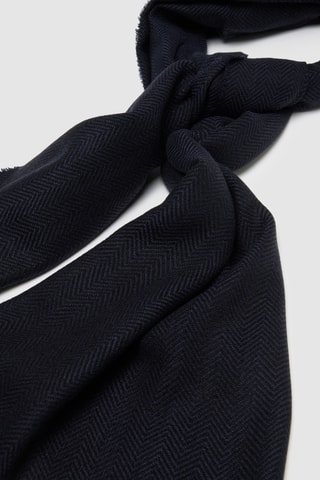 Écharpe - Azul e preto