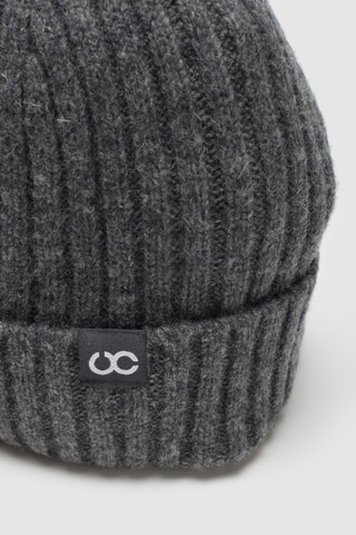 Gorro de lã - Cinzento
