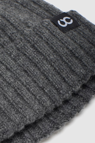 Gorro de lã - Cinzento