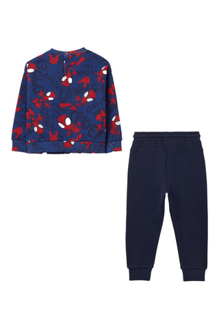 Camisola e calças de treino Homem-Aranha Os Vingadores Marvel - Azul e preto
