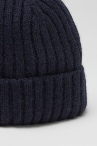 Gorro em caxemira - Azul-marinho