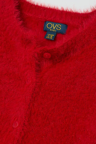 Casaco de malha - Vermelho
