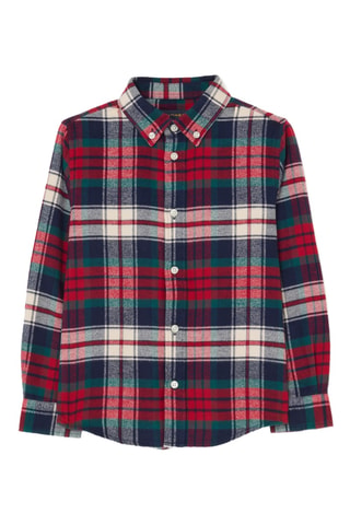Camisa - Azul e vermelho