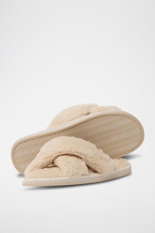 Chinelos de quarto - Bege