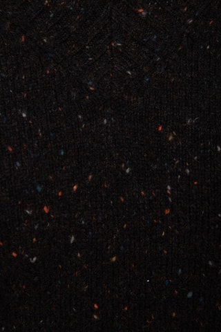 Pull 100% laine - Col en V - Anthracite