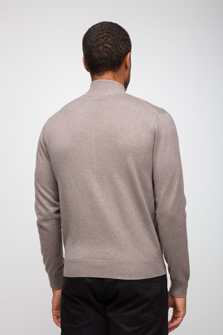 Gilet 95% coton et 5% cachemire - Beige