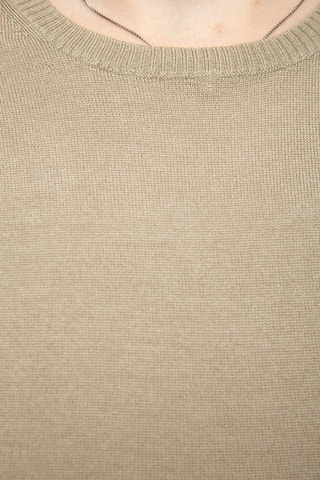 T-shirt 35% cachemire, 35% soie et 30% laine - Gris