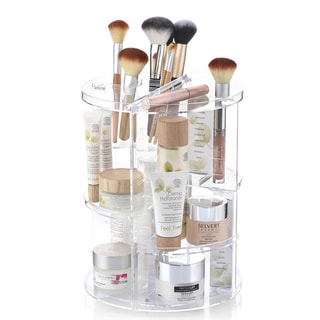 Organisateur de maquillage rotatif