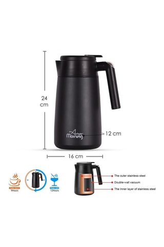 Carafe isotherme en acier inoxydable Any Morning - 1,2 l