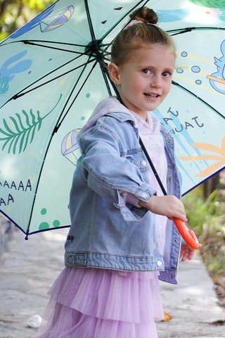 Parapluie pliable pour enfant Milk&Moo Jungle Friends - Vert - Vert