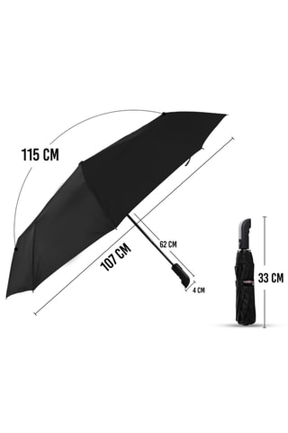Parapluie pliable Biggdesign Moods Up - Noir - Noir