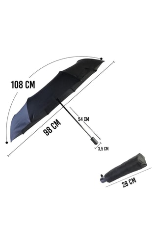 Parapluie pliable Biggdesign Moods Up - Noir - Noir