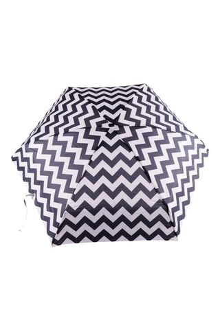 Parapluie pliable Biggdesign Moods Up - Blanc et noir - Blanc et noir
