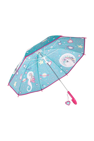 Parapluie pliable pour enfant Milk&Moo Ayris - Turquoise - Bleu