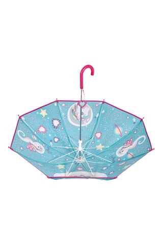 Parapluie pliable pour enfant Milk&Moo Ayris - Turquoise - Bleu
