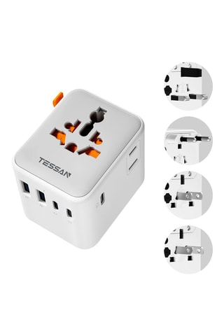 Adaptateur secteur universel 7-en-1 - 28 W