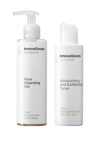 Coffret nettoyant visage CBD - 2 produits