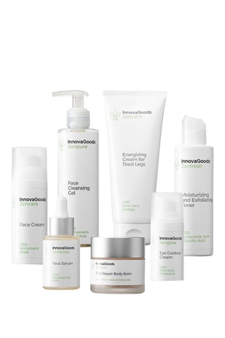Coffret routine visage et corps au CBD - 7 produits