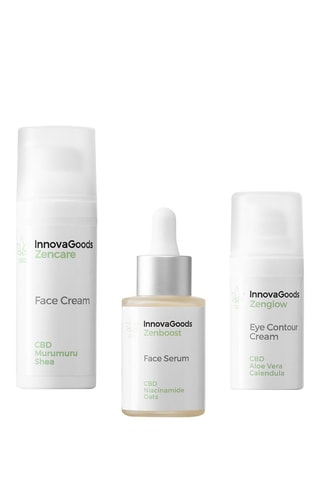 Coffret hydratation visage au CBD - 3 produits