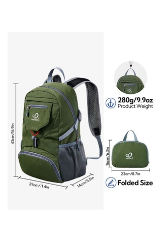 Sac à dos de sport TransformerX - 20 l - Vert