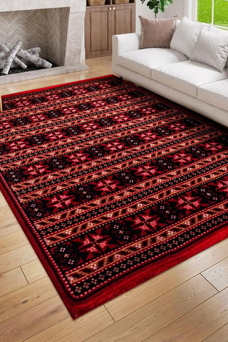 Tapis - 80 x 150 cm - Rouge