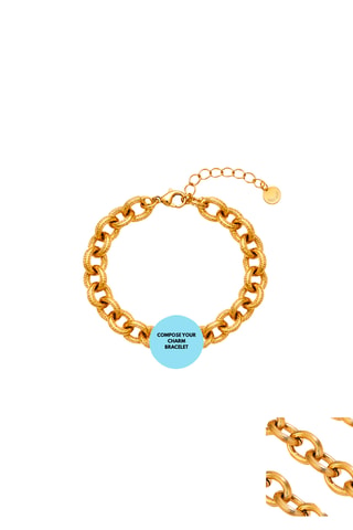 Bracelet doré à l’or fin jaune