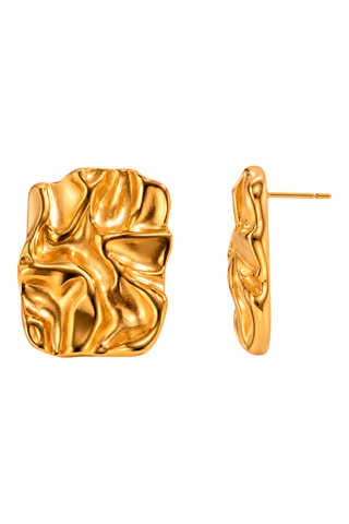 Boucles d’oreilles Brute - Doré