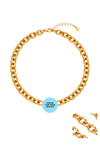 Collier doré à l’or fin jaune