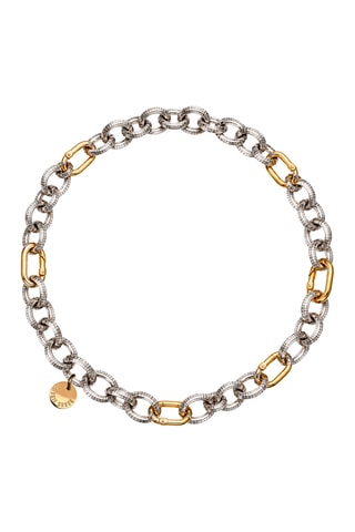 Collier Brute - Argenté et doré