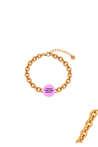 Bracelet doré à l’or fin jaune