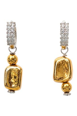 Boucles d’oreilles Brute - Plaqué argent