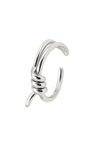 Bague Brute - Plaqué argent