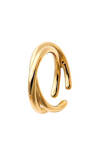 Bague dorée à l’or fin jaune Brute