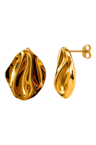 Boucles d’oreilles Brute - Doré