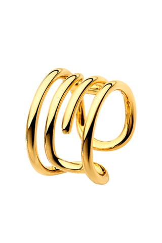 Bague dorée à l’or fin jaune Brute