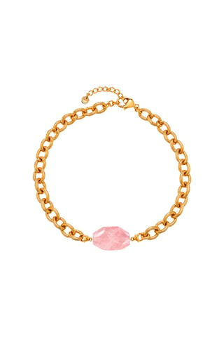 Charm doré à l’or jaune - Quartz