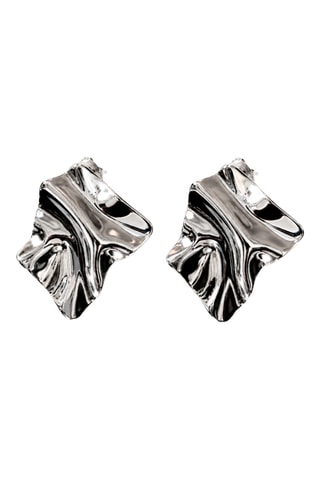 Boucles d’oreilles Brute - Argenté